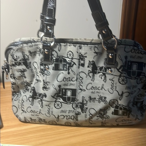 Coach Chelsea Horse and Carriage Satchel Bag - Picture 4 of 5